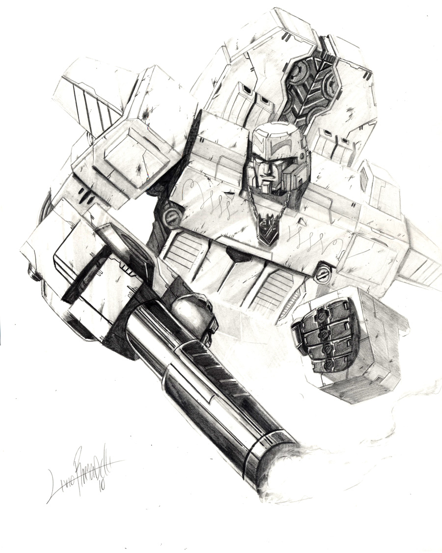 Megatron-Origin version by LivioRamondelli