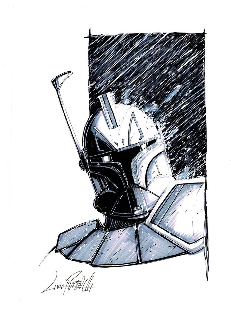 Cap Rex Scetch Captain Rex head sketch by LivioRamondelli on DeviantArt
