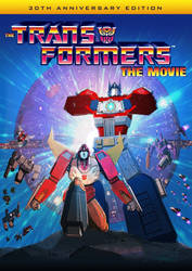 Transformers: The Movie Blu-Ray Cover