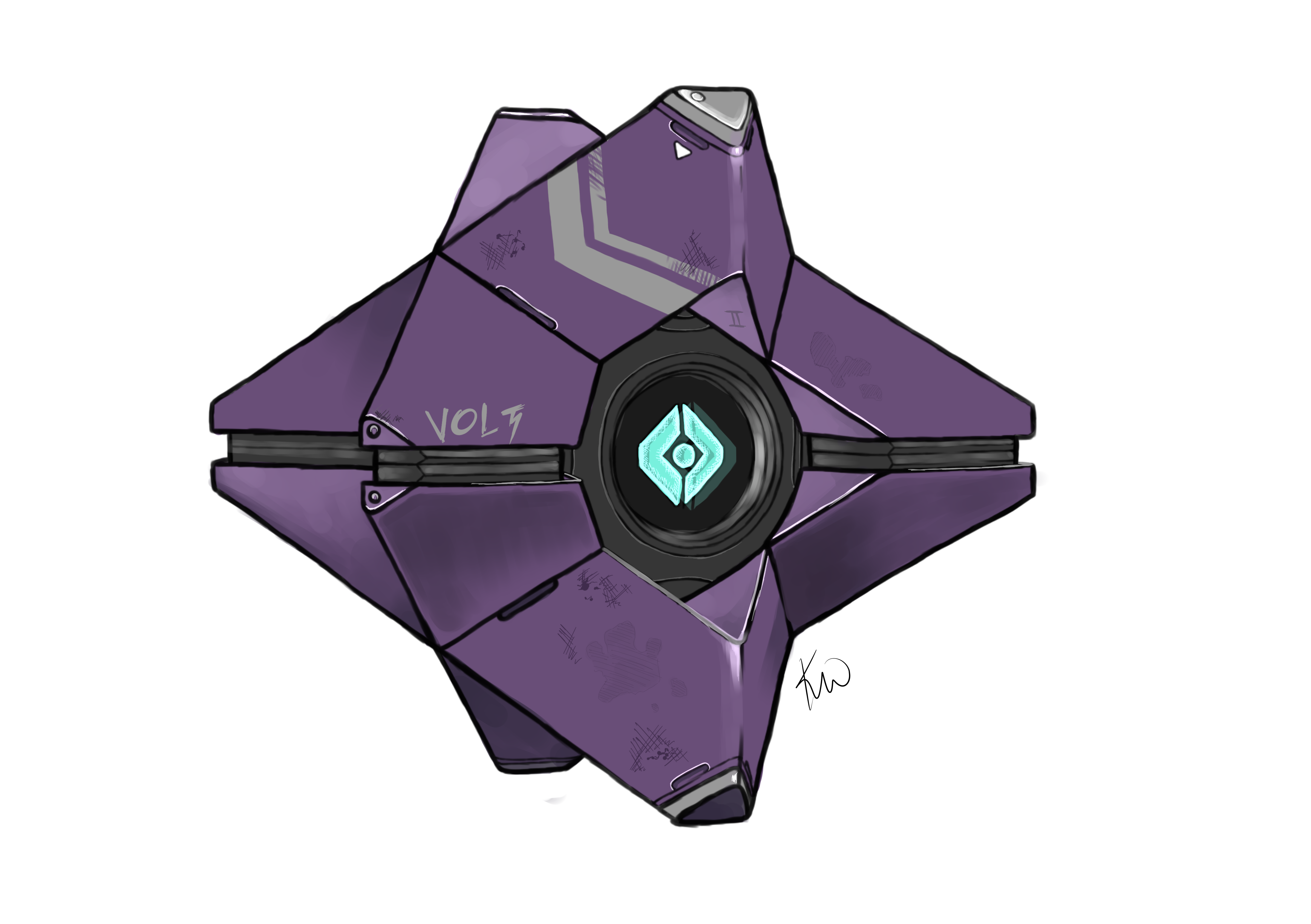 Requested. custom ghost from destiny.