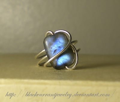 Ring with Blue Fire