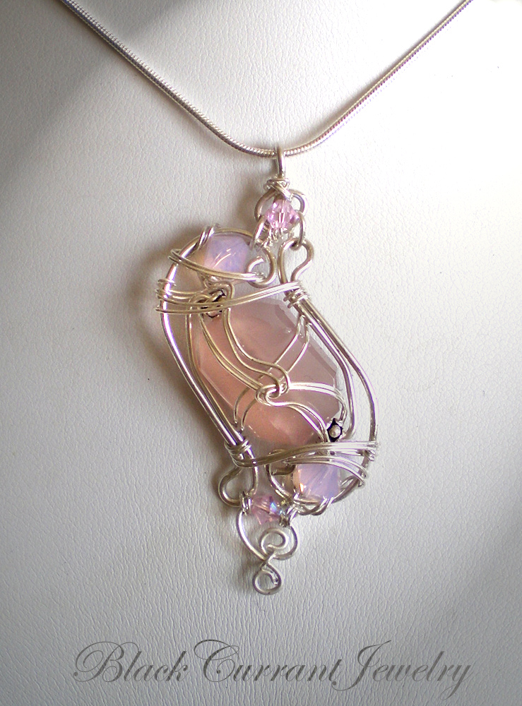 Pink Quartz Pendant