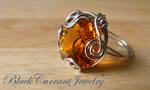 Citrine Ring by blackcurrantjewelry