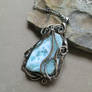 Light Blue Larimar Pendant