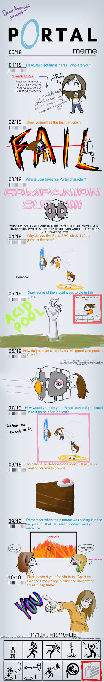 Portal Meme by DeadAvenged on DeviantArt