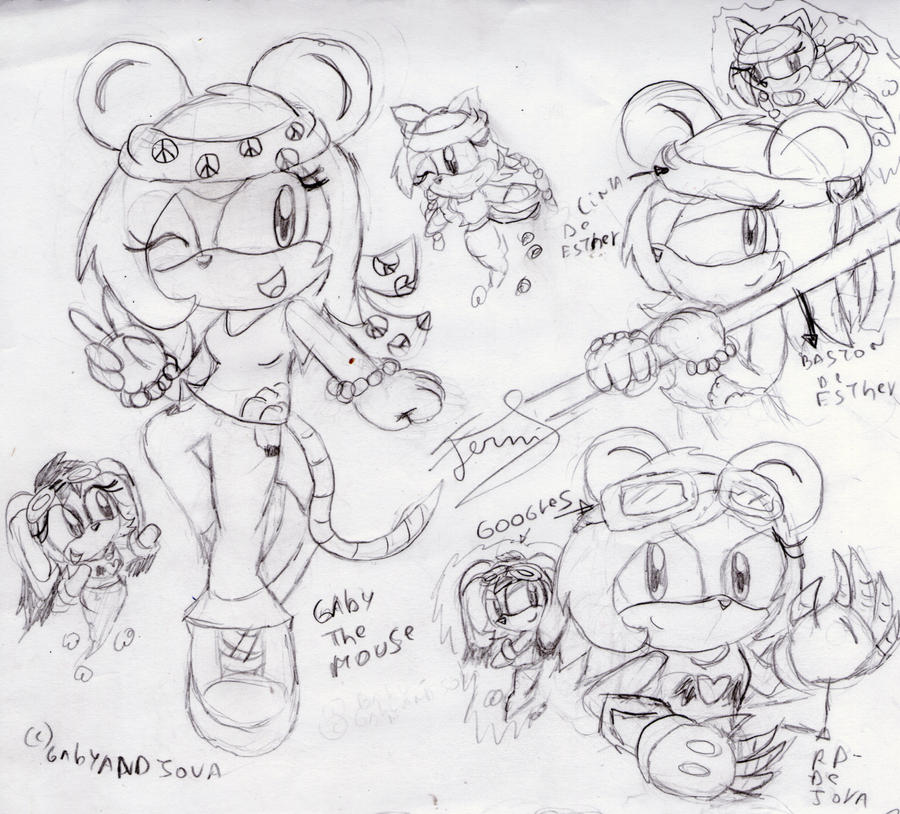 gaby the mouse...Project