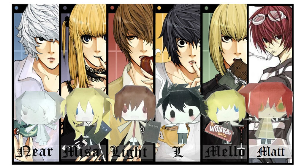 Death Note Papercraft by HaoLRed on DeviantArt