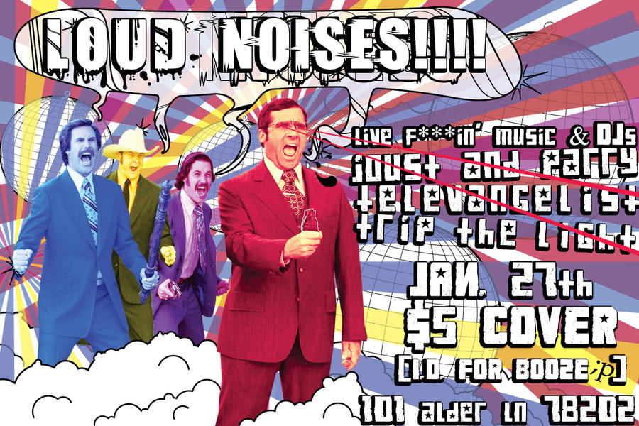 LOUD NOISES FLYER