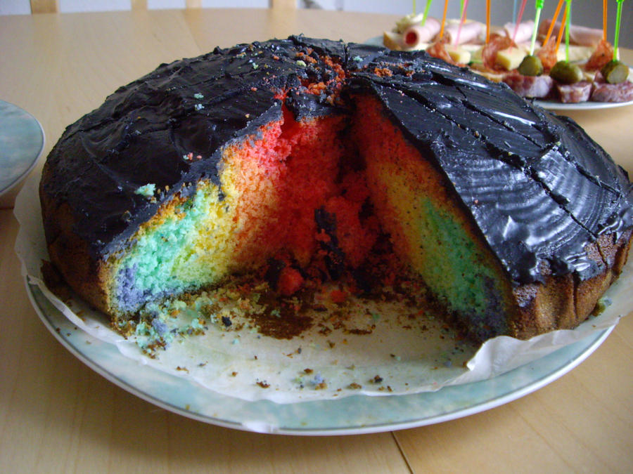 Rainbow cake