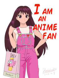 Rei is an anime fan