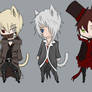 Neko Boy Adopts set 5 CLOSED