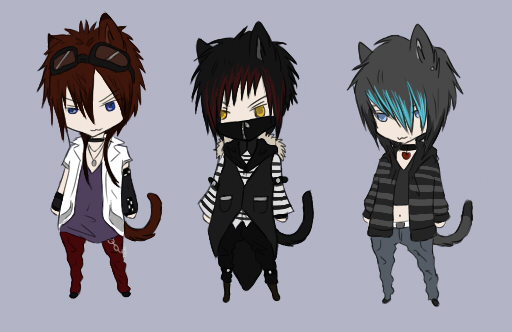 Neko Boy Adopts 7