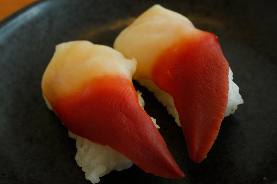Hokkigai Nigiri Sushi