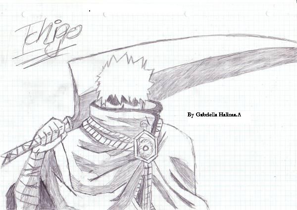 Sketch Of Kurosaki Ichigo