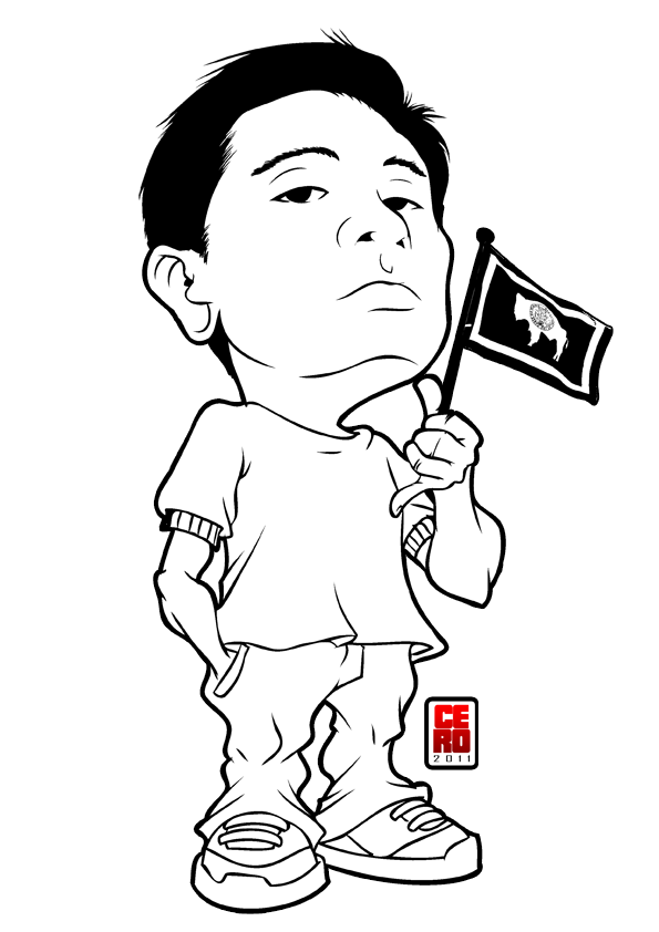 Ryan Caricature BW by comicero on DeviantArt