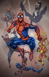 Spidermen_by_RobertAtkins_Colored