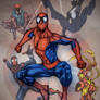 Spidermen_by_RobertAtkins_Colored