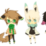 sweaters and scarves adopts (( O P E N)) /AB added