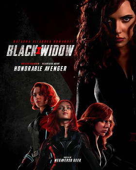 BLACK WIDOW FANPOSTER