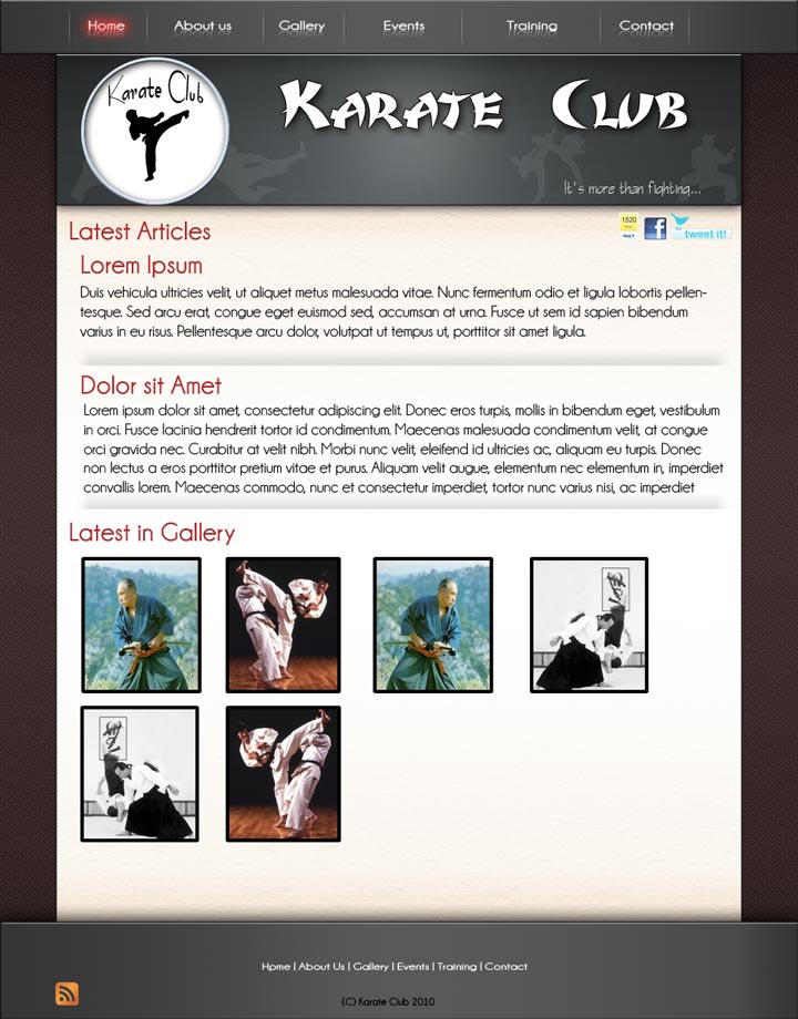 Karate Layout Karate Club layout by maxxxy on DeviantArt