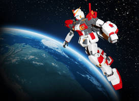 Gundam RX 78 5 Space