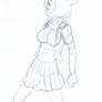 Feryl's Rem cosplay sketch