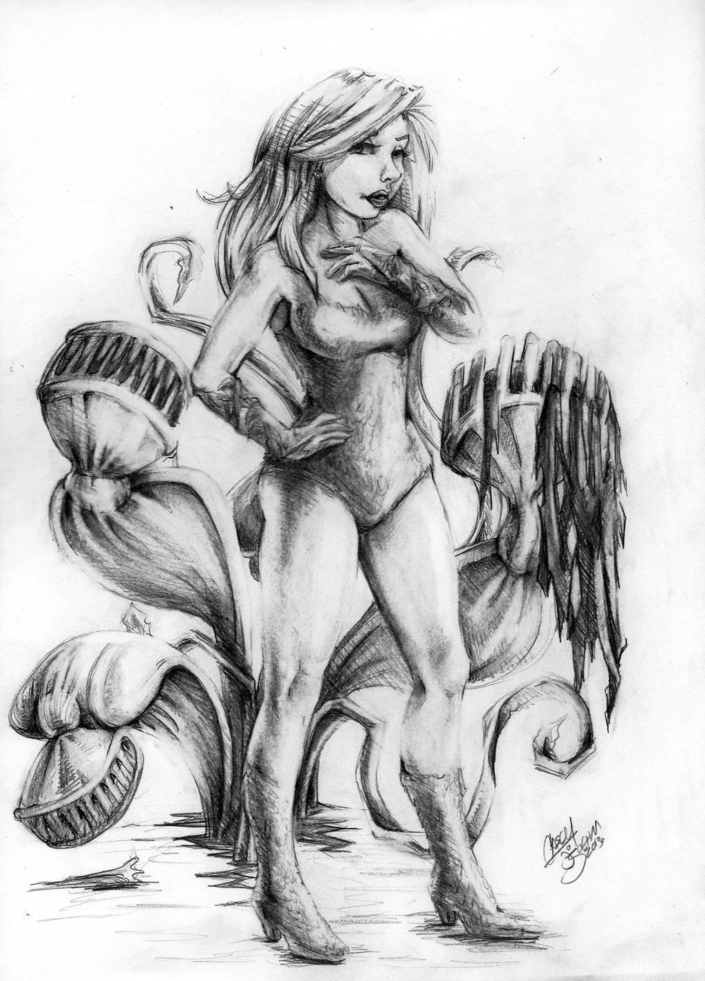 Poison Ivy - Sketch