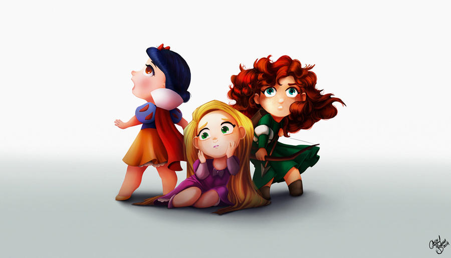 Disney Princess Trio