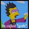 its called goth