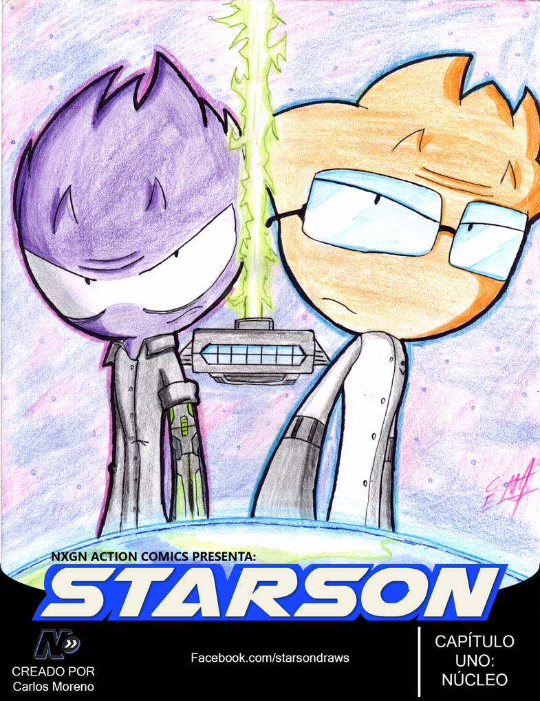 STARSON COMIC - FINAL COVER EPISODE ONE by MikeStarson