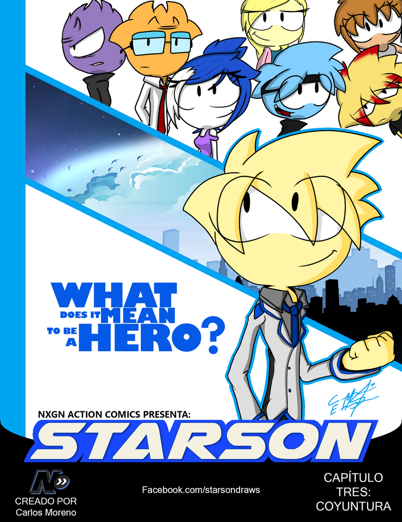 Starson STARSON COMIC - COVER EPISODE THREE by MikeStarson on DeviantArt