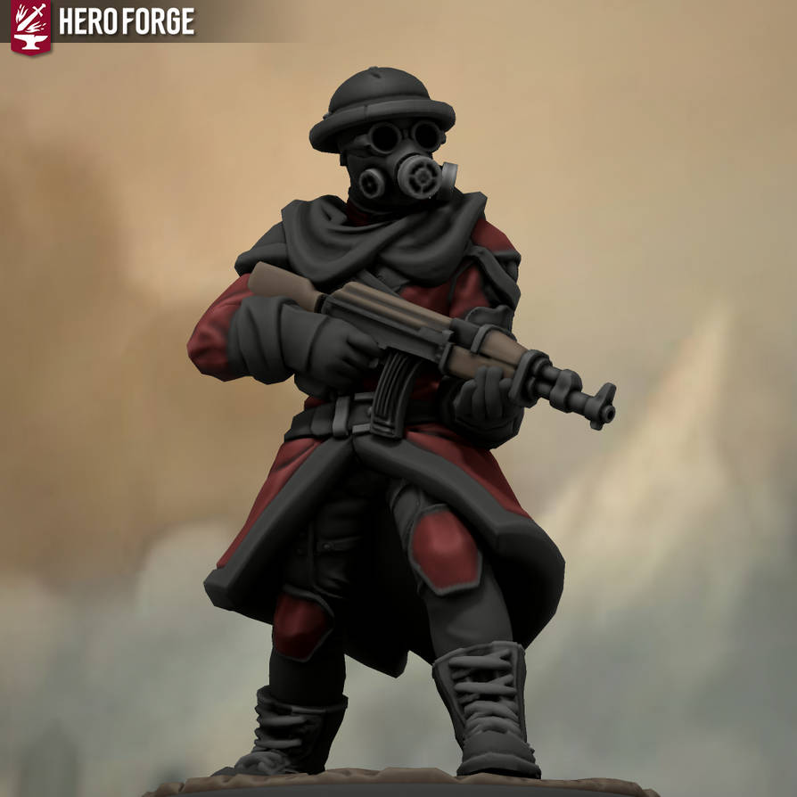 Heroforge: Red Alert 2 Conscript by PimpPastry on DeviantArt