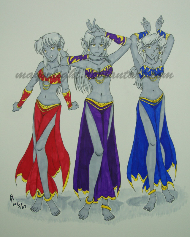 AM07 - Drow gals