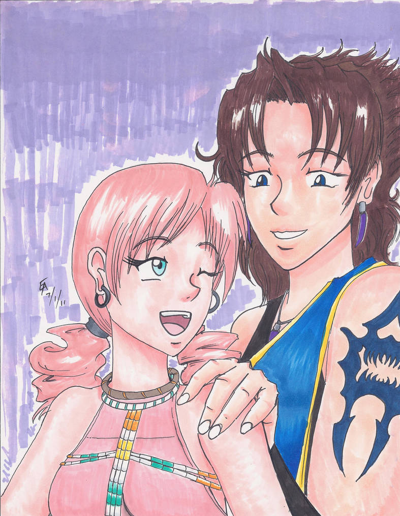 Fang and Vanille AX 2011 by mayorlight on DeviantArt