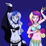 Luna and Cadance Belly Dancing