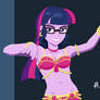 Human Twilight belly dancing