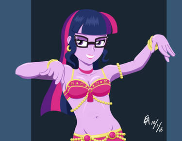 Human Twilight belly dancing