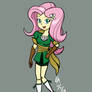 Fluttershy as Maria Renard