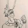 Marvel Cyclops sketch