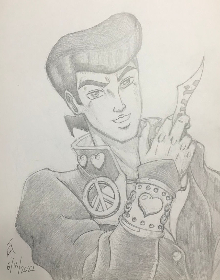 Josuke Higashikata portrait by mayorlight on DeviantArt