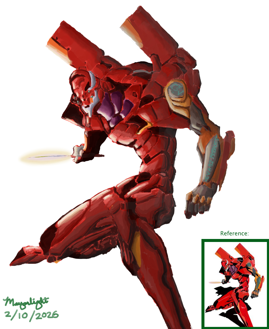 Eva Unit O2 Alpha Eva Unit 02 by mayorlight on DeviantArt