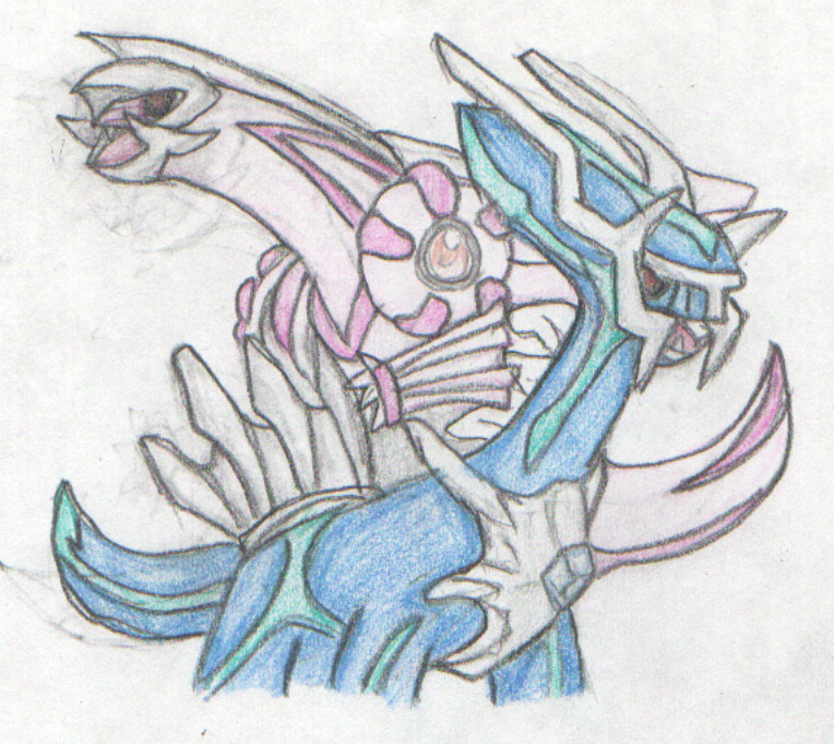 Dialga And Palkia By Firehorse6 On Deviantart