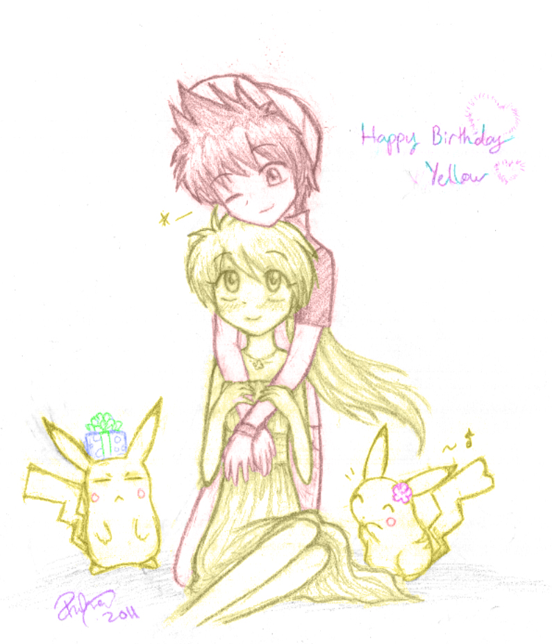 Happy B-day Yellow