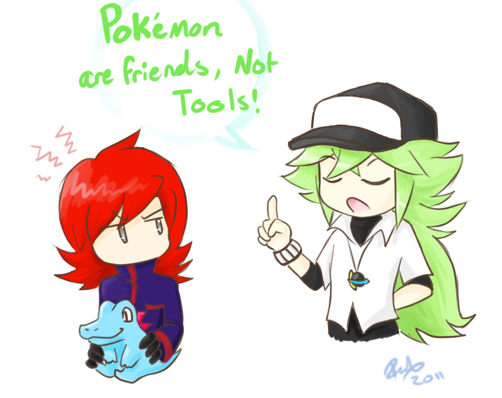 Pokemon are friends, not tools