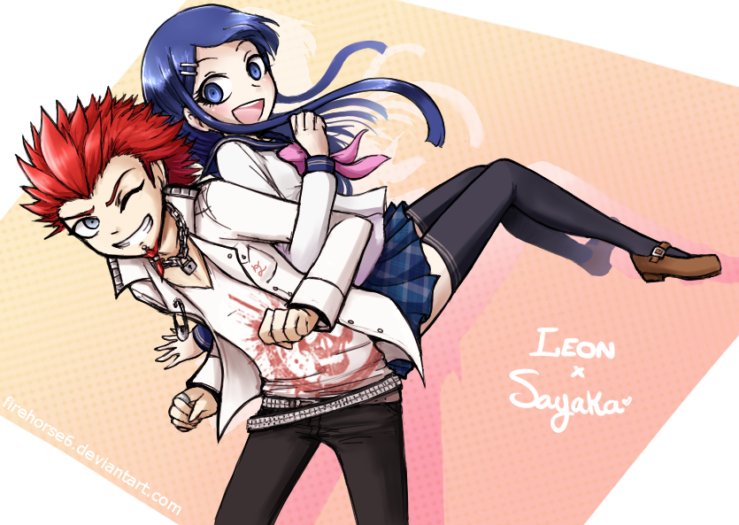 .:Leon x Sayaka:.