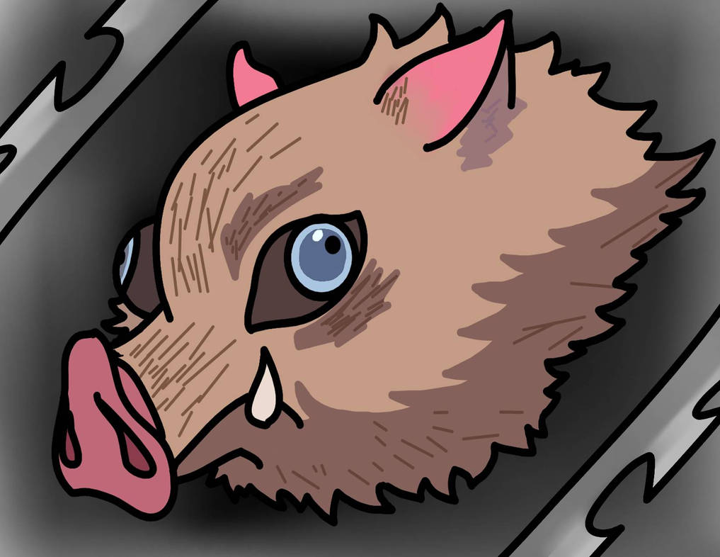 Inosuke (paper sized) by TheArtique on DeviantArt