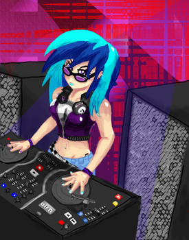 Vinyl Scratch -Colored-