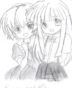 Rika and Satoko