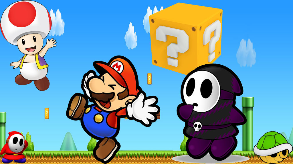 Mario Wallpaper by Nialondo on DeviantArt