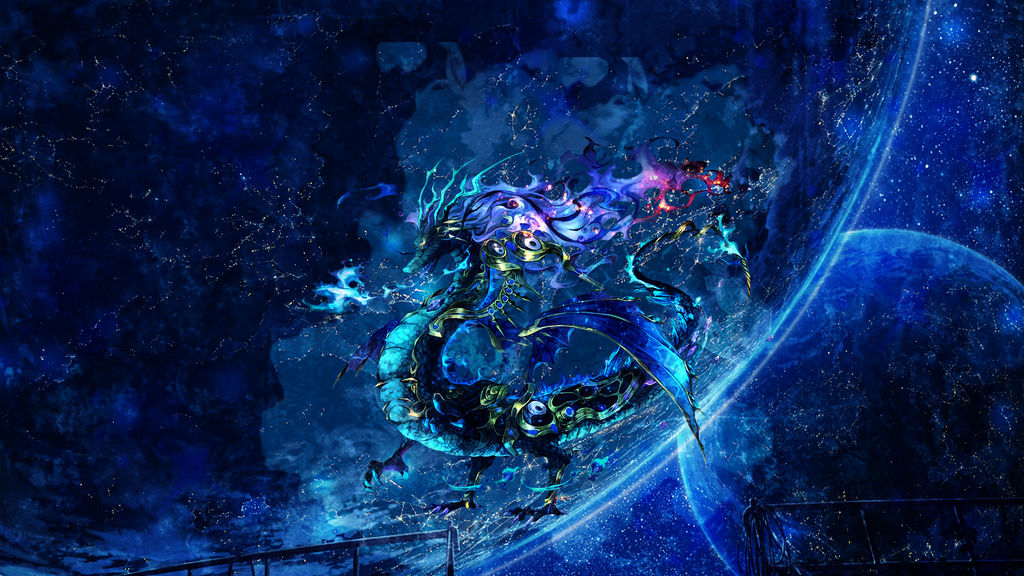 Magic Water Dragon Wallpaper by Nialondo on DeviantArt